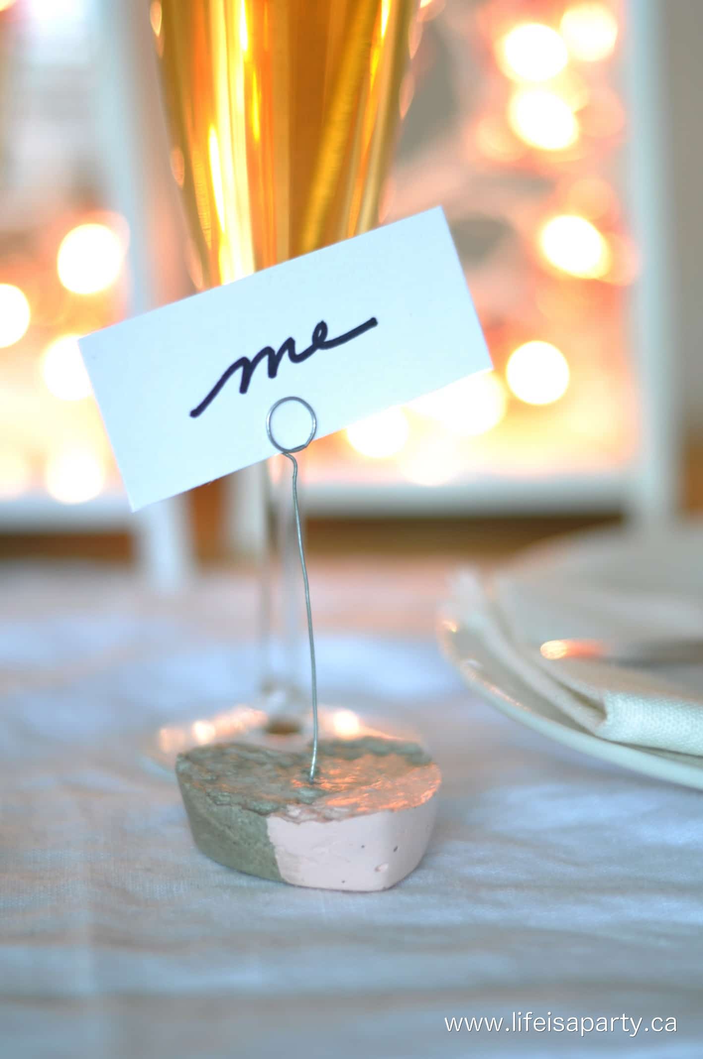 inexpensive place card holders