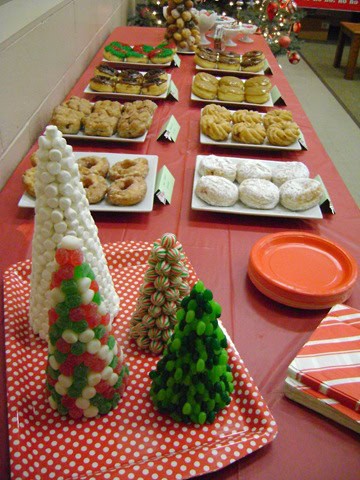 large Christmas party ideas.