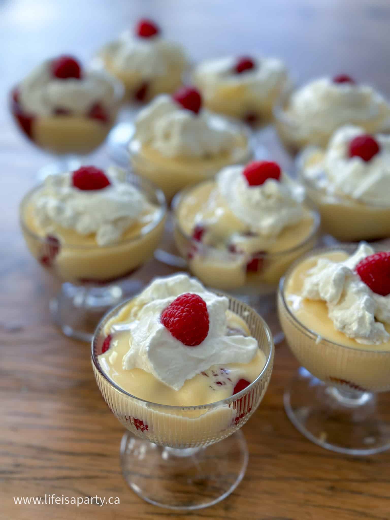 how to make mini trifles