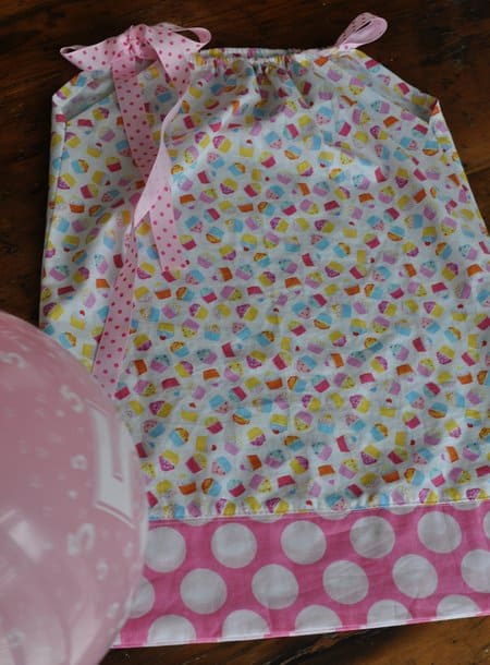 cupcake pillow case.