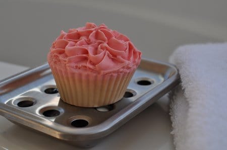 cupcake soap.