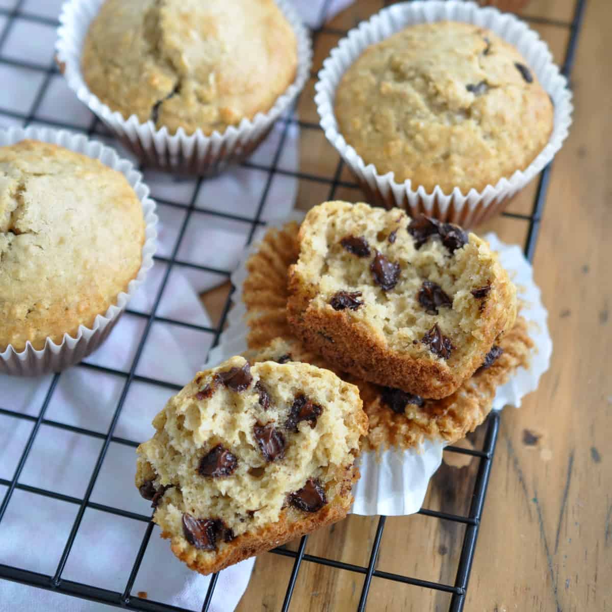 Oatmeal chocolate chip muffin recipe.