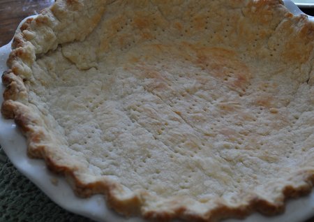 pie recipe progress.