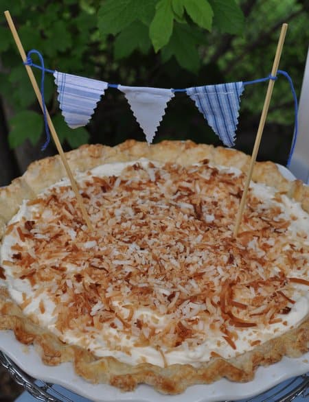 coconut cream pie.