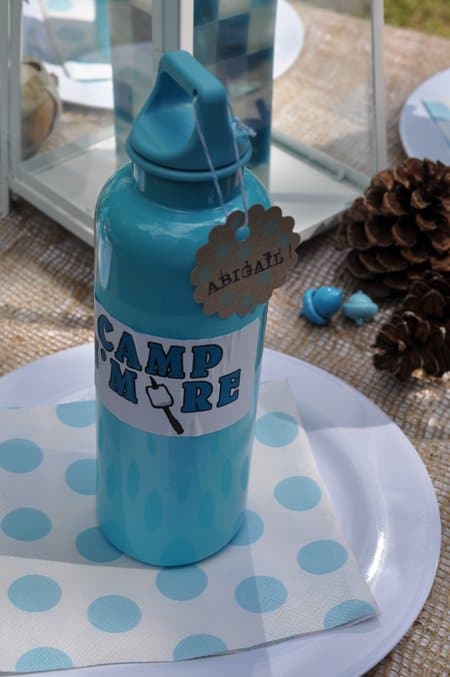 camping themed birthday party