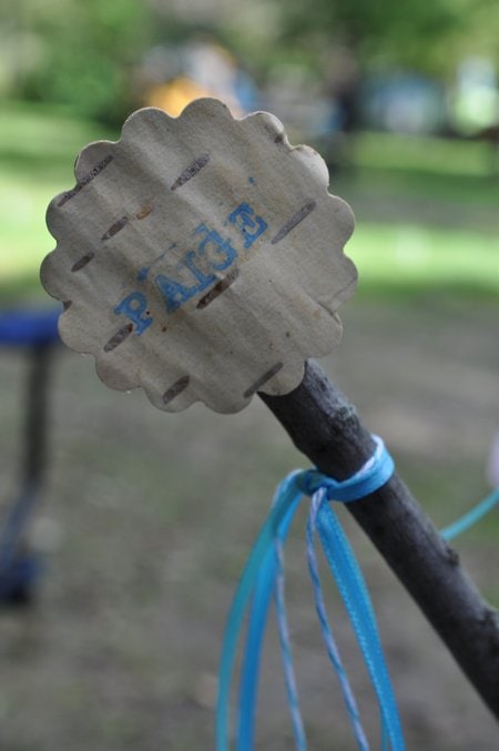 camping themed birthday party