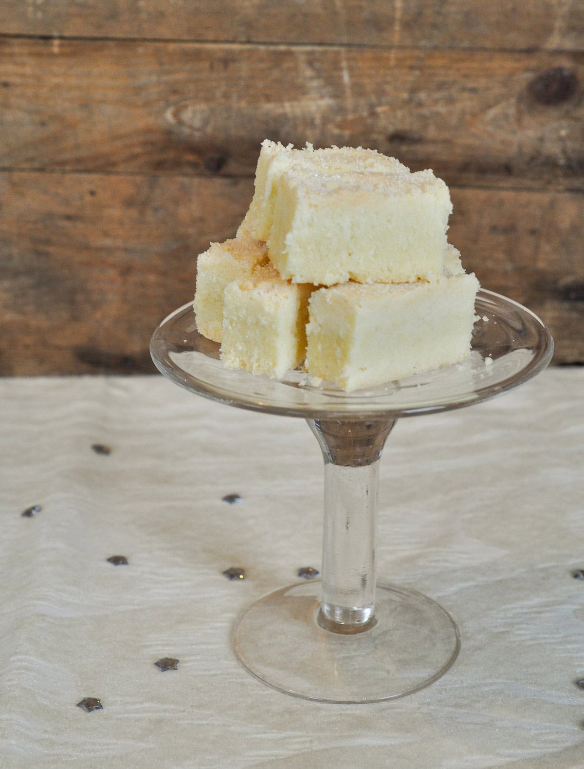 Classic shortbread cookie bar recipe.