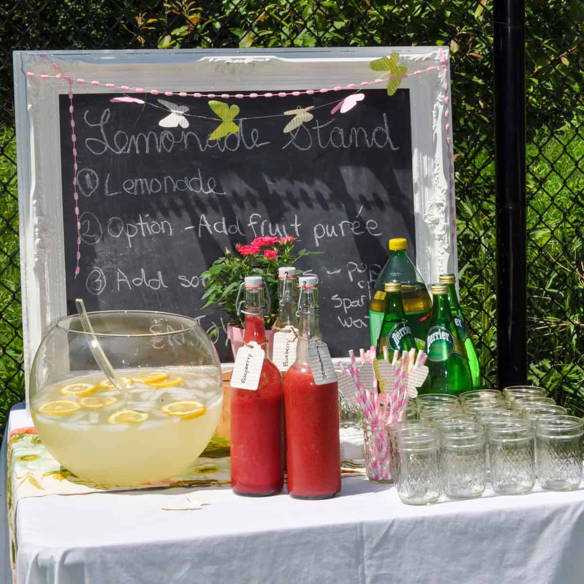 Adult lemonade stand.