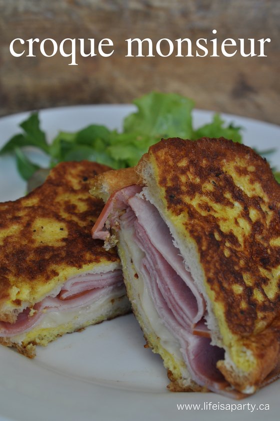 Croque Monsieur - Life is a Party