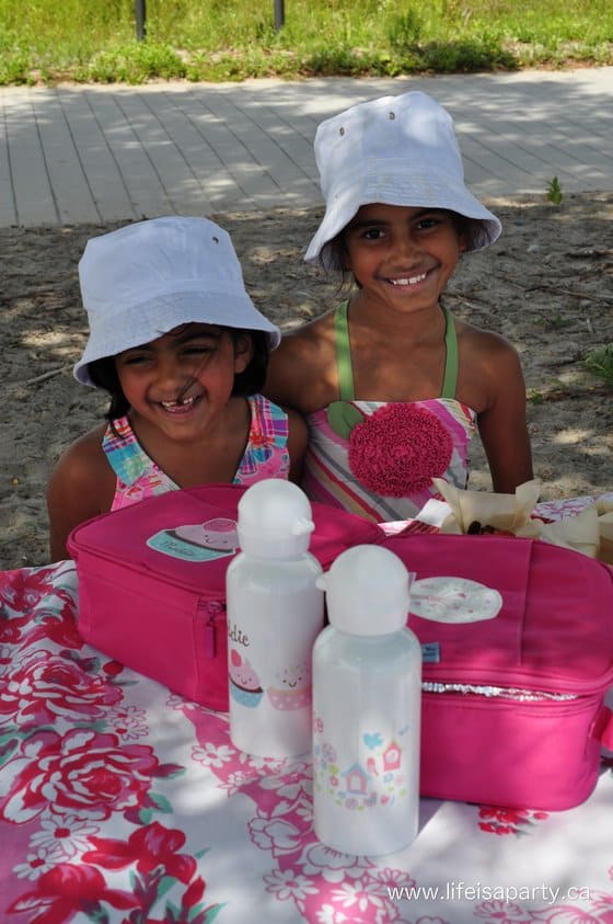 beach picnic lunch