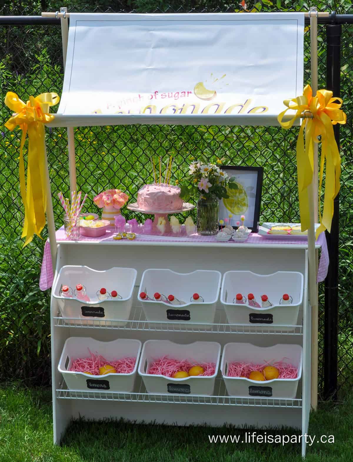 Lemonade themed party ideas.