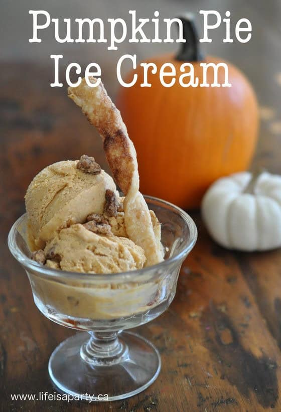 pumpkin pie ice cream