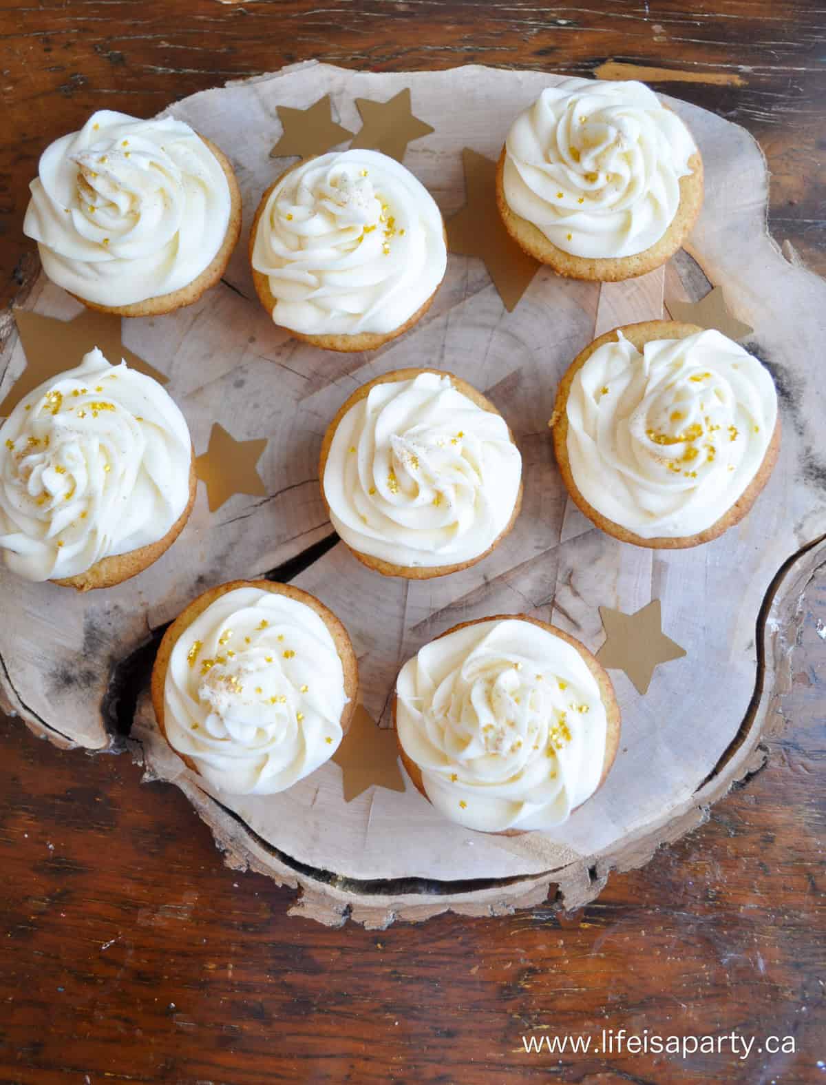 Easy homemade eggnog frosting recipe.