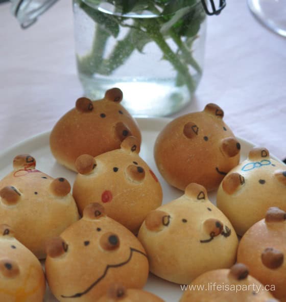 teddy bear buns.