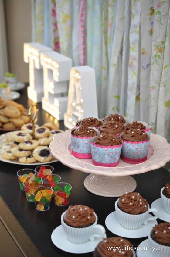 teddy bear tea party.