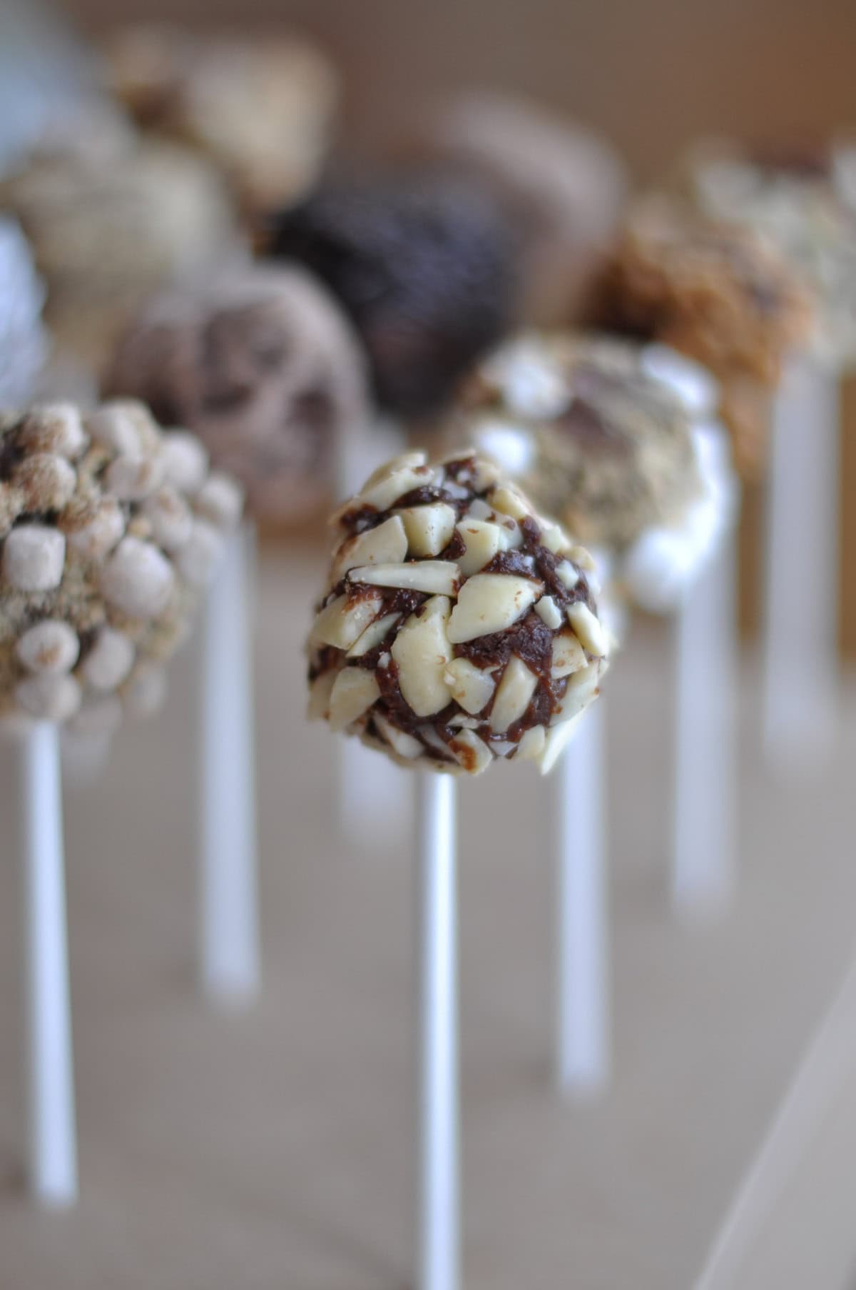 Easy chocolate truffle pop recipe.