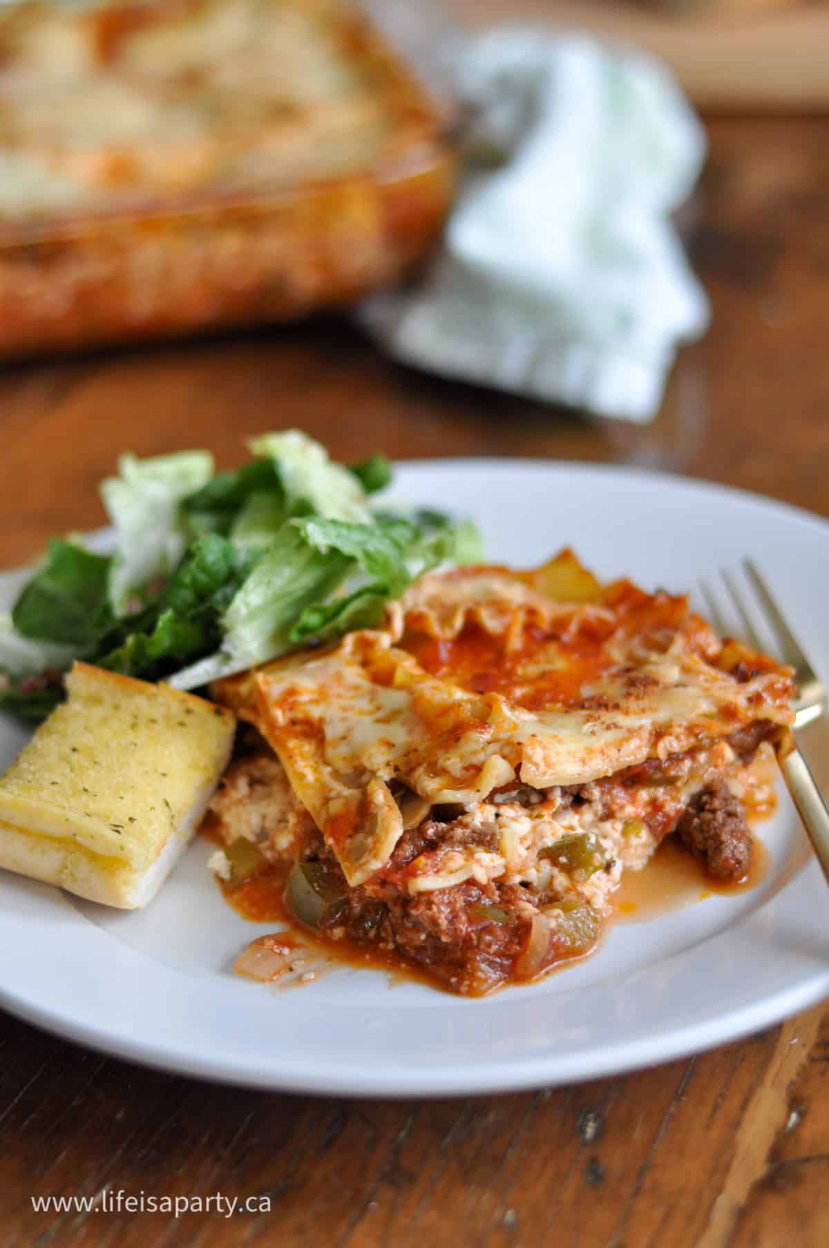 Lasagna Recipe.