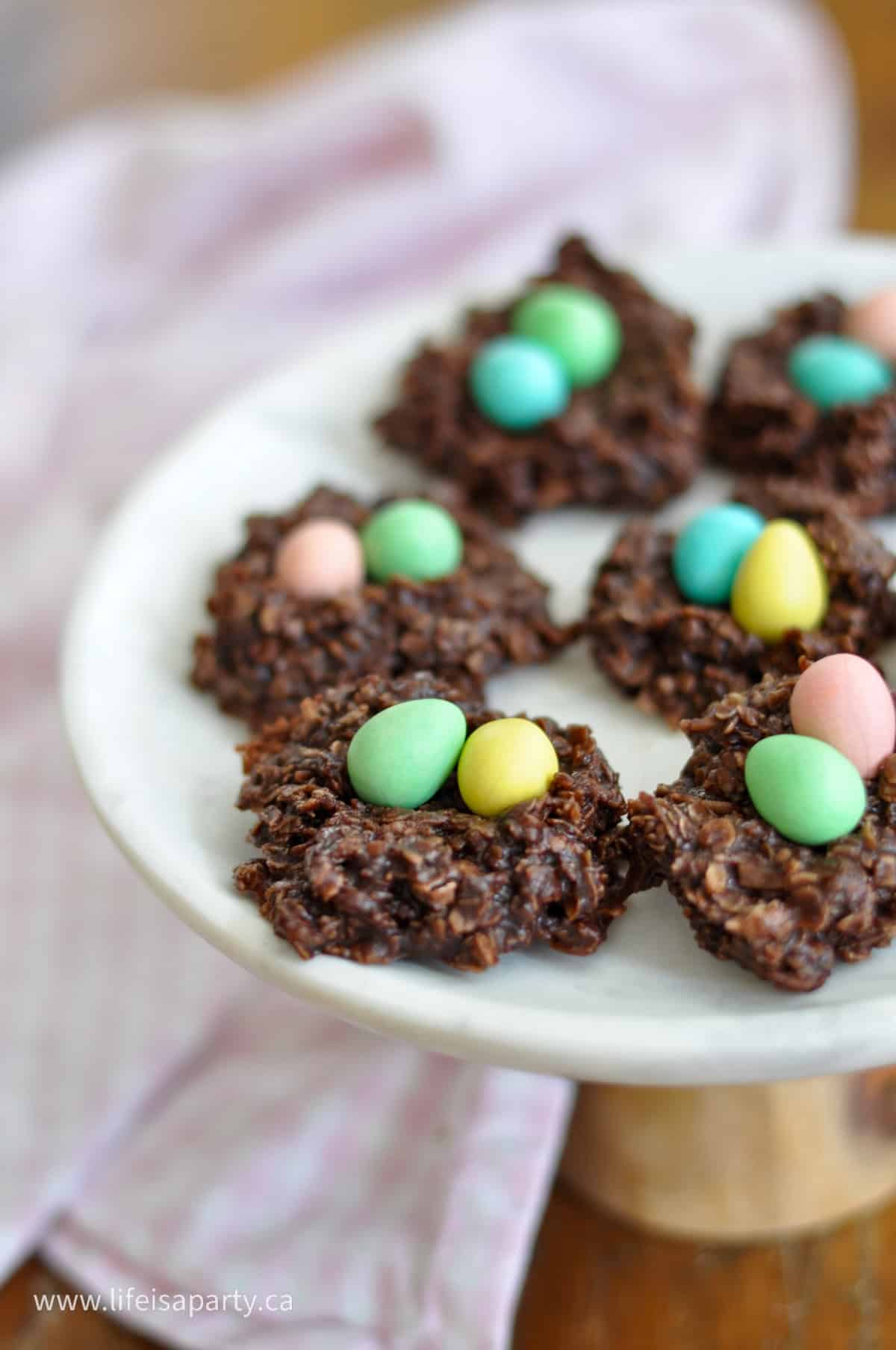 Chocolate oatmeal no bake cookies.