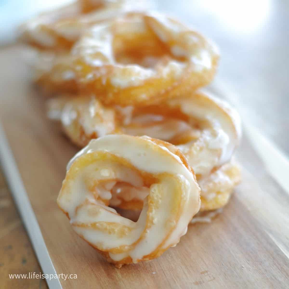 Honey cruller recipe.