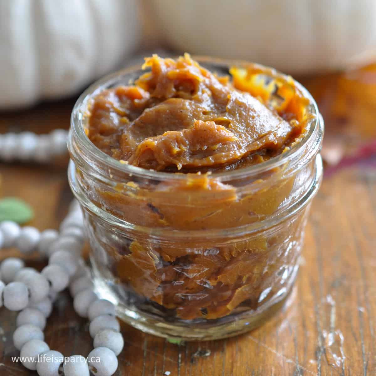 Easy caramel pumpkin butter recipe.