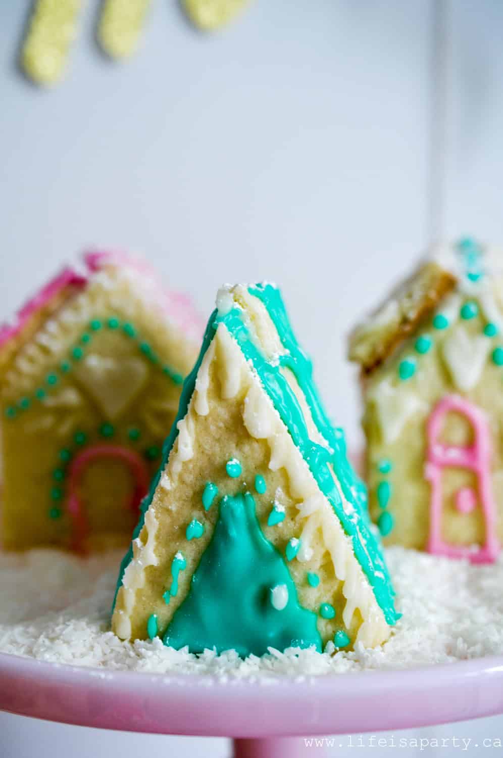 Sugar cookie house.