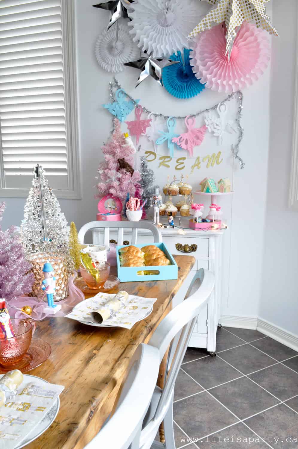 Nutcracker themed tea party ideas.