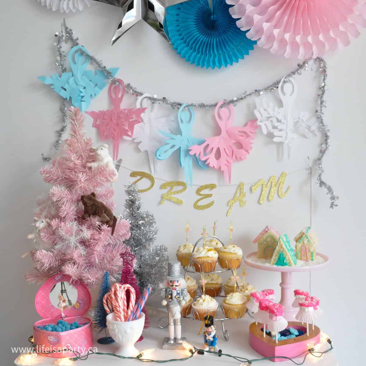 How to throw a nutcracker themed tea party with food and decor ideas.