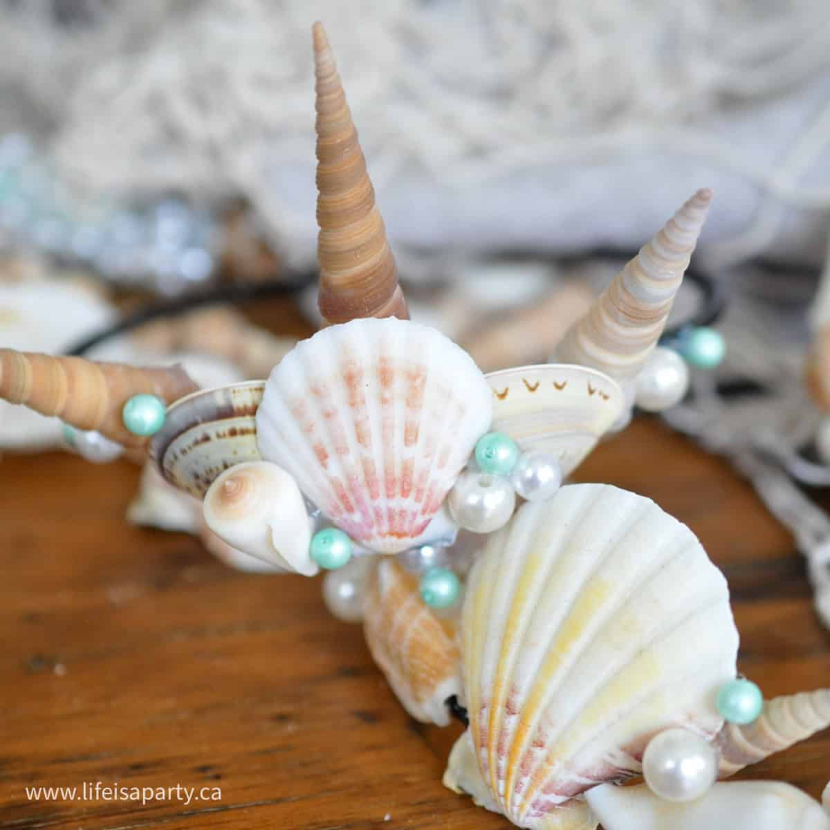 How to make a mermaid crown.