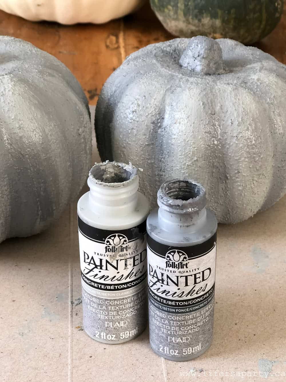 faux concrete paint