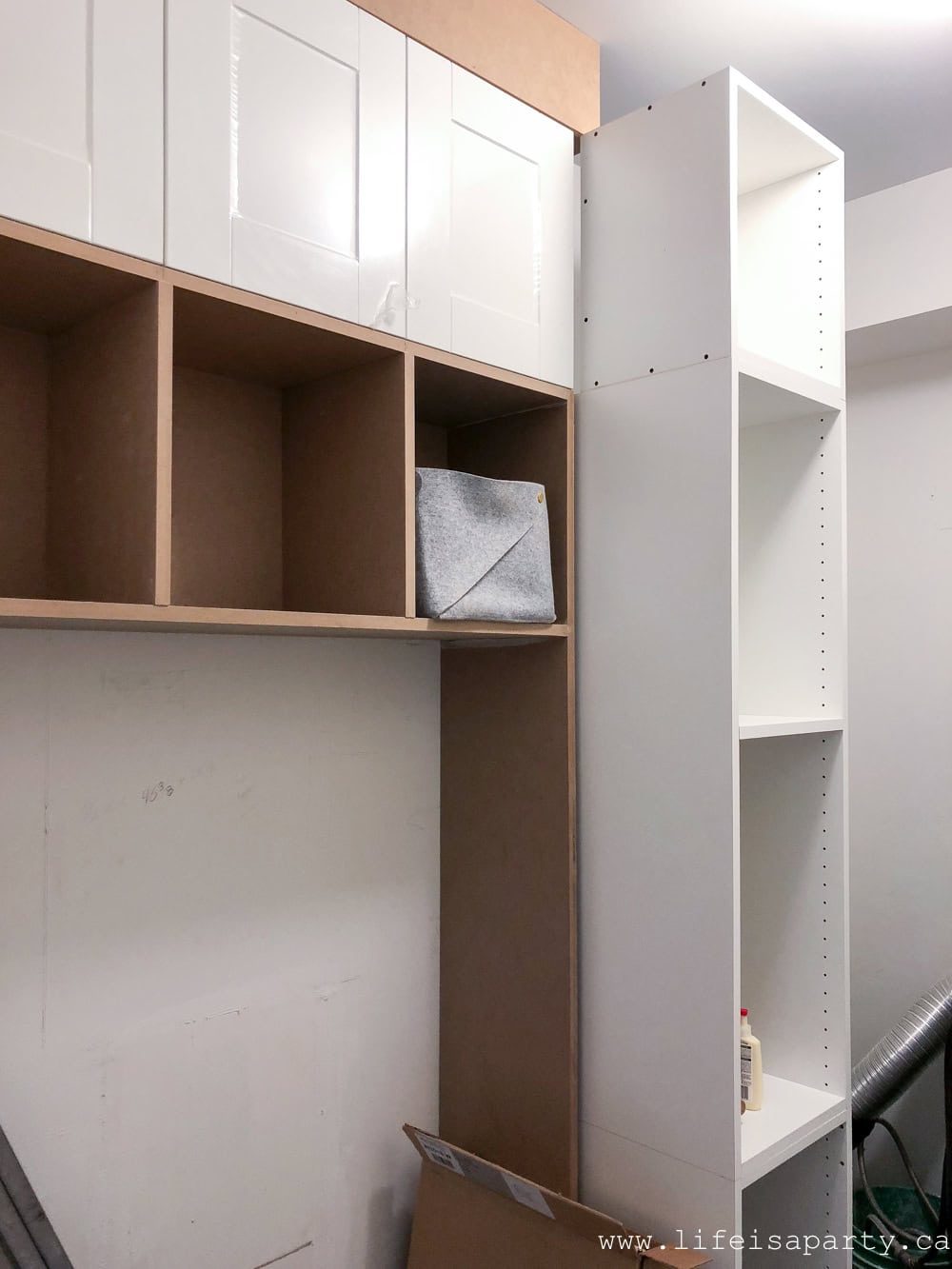 Mudroom lockers.