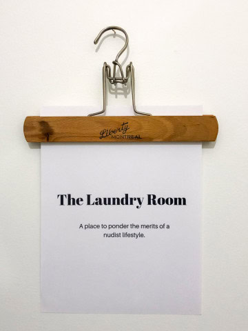 Free printable laundry room art.