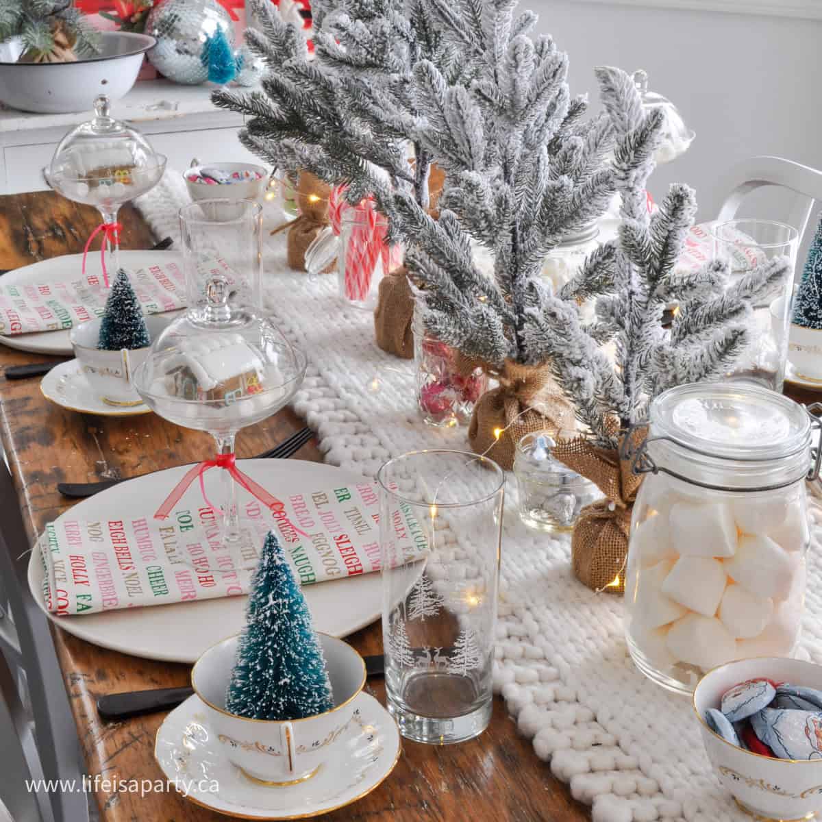 Christmas tablescpae