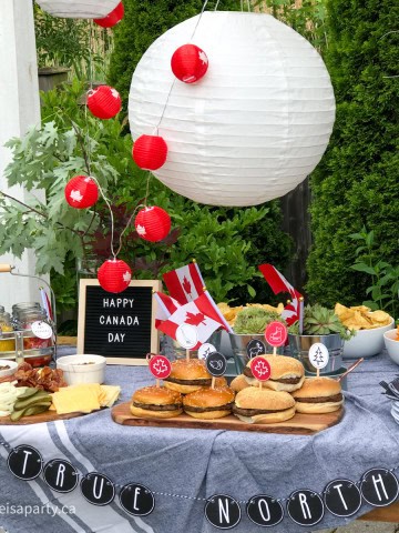 Canada Day party ideas