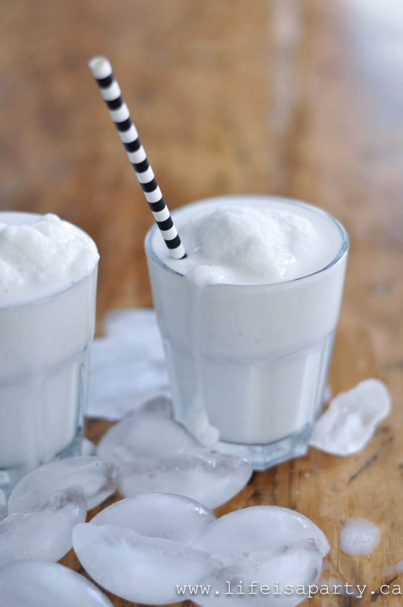 Easy Coconut Milkshake Recipe - Life is a Party