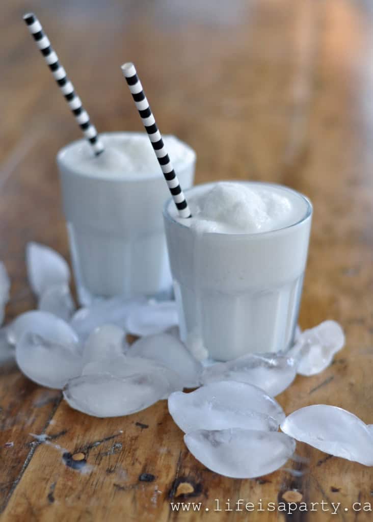 Easy Coconut Milkshake Recipe - Life Is A Party