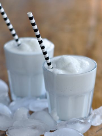 easy coconut milkshake recipe