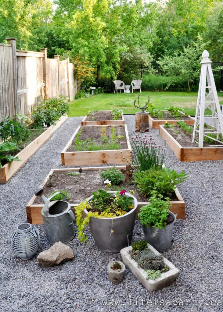 How To Make A Potager Garden - Life is a Party