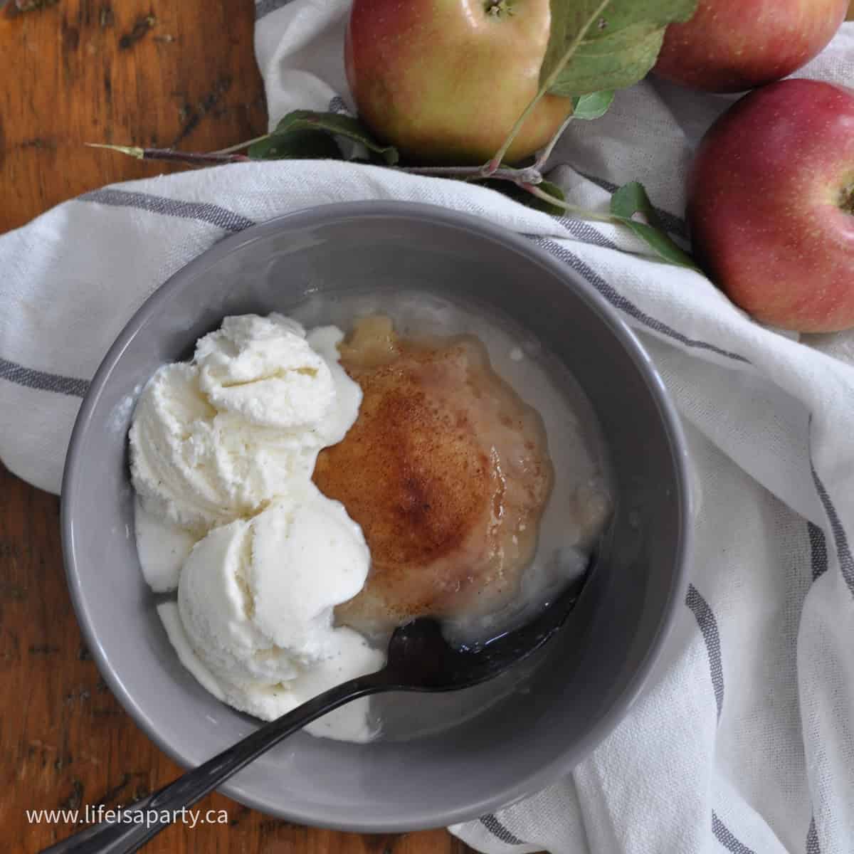 apple dumplings