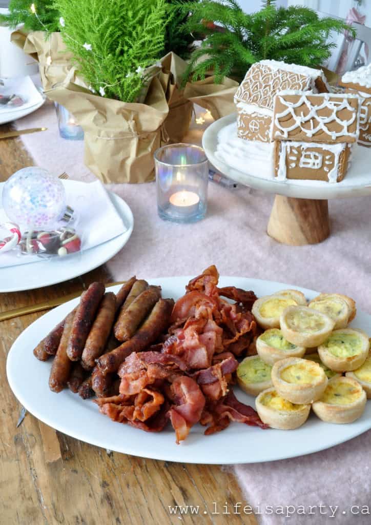 Santa Themed Christmas Breakfast Ideas - Life Is A Party