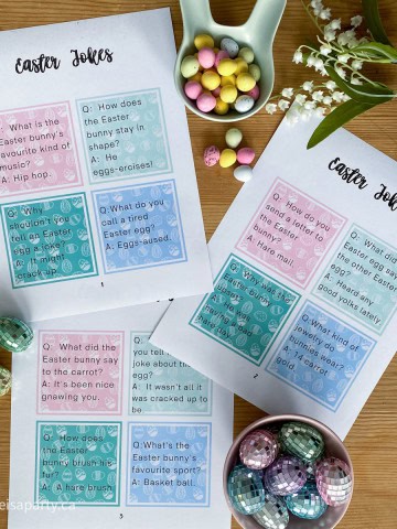 free printable Easter jokes