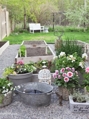 DIY garden ideas on a budget