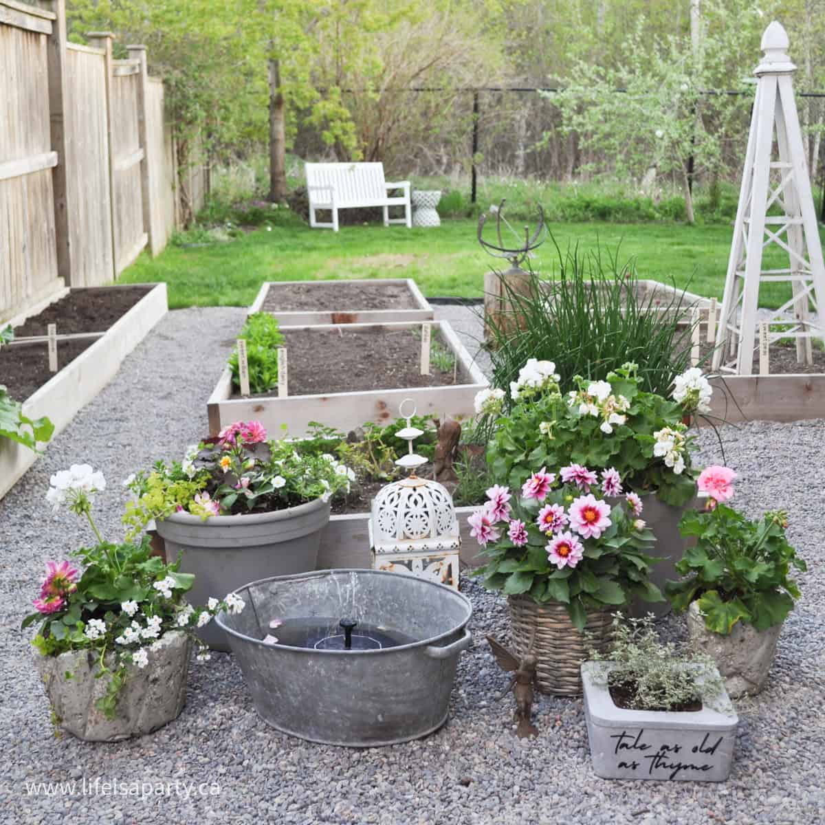 DIY garden ideas on a budget