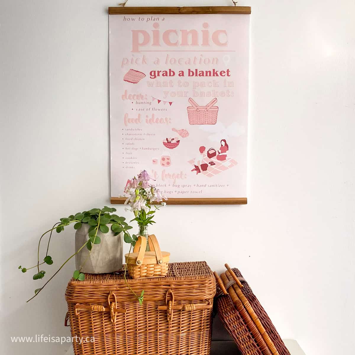 picnic graphic free printable