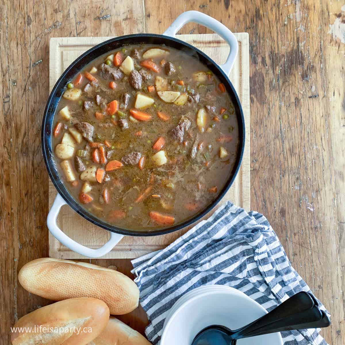 homemade beef and vegetable soup