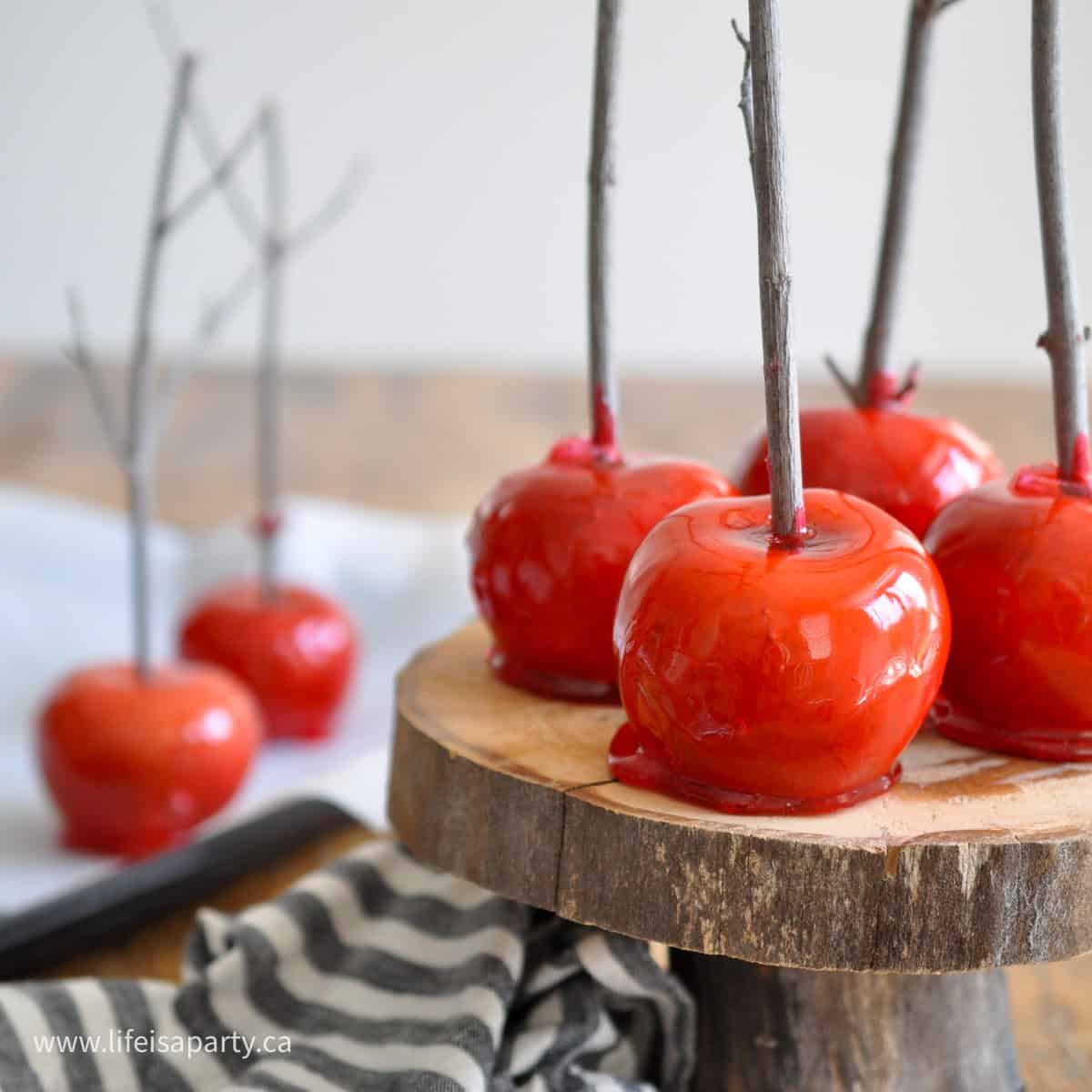 homemade old fashioned candy apples