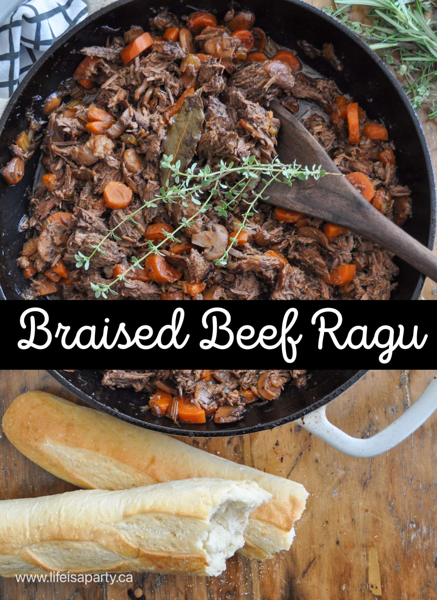 Braised Beef Ragu Recipe Life Is A Party