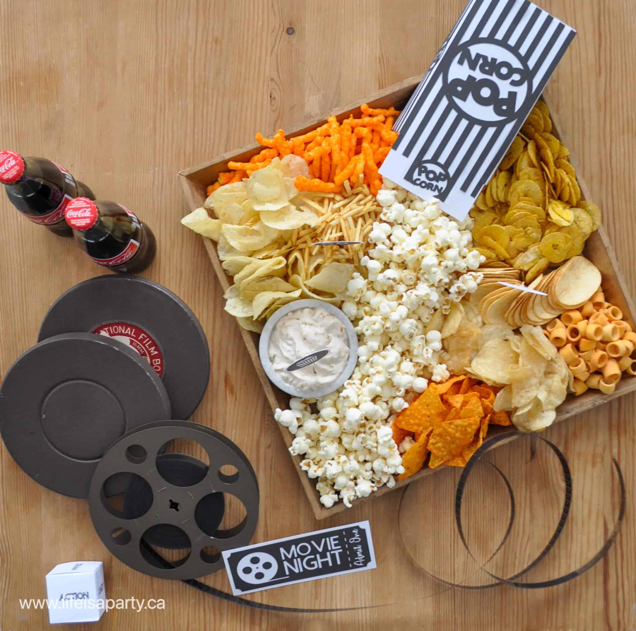 Movie Date Night At Home - Life Is A Party