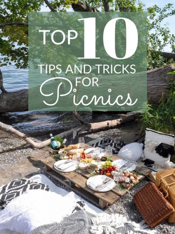 Top 10 Picnic Do's and Don'ts: easy picnic ideas that will help you plan the perfect picnic and avoid all the mistakes.