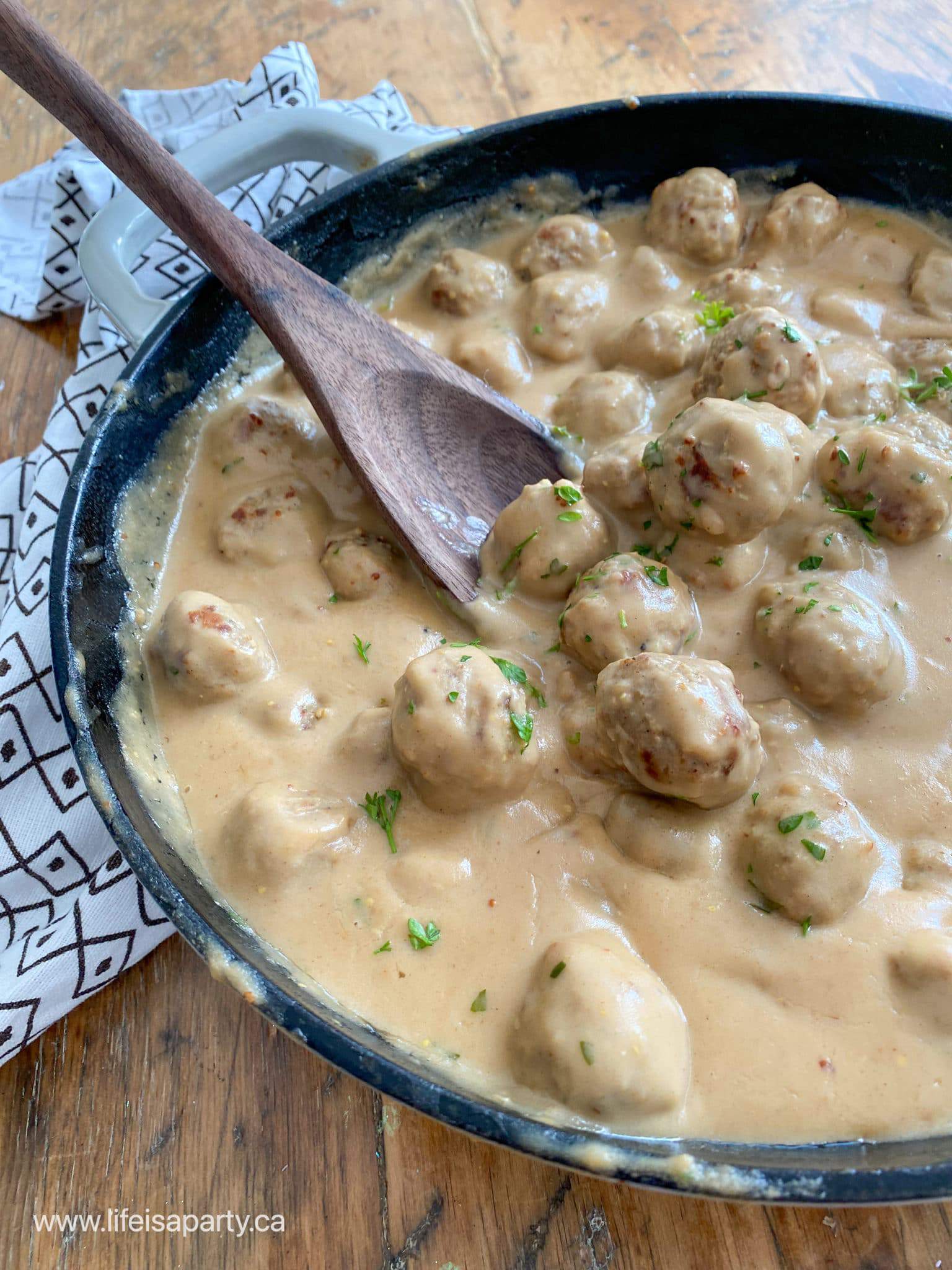 Recipe For Swedish Meatball Sauce - Life Is A Party