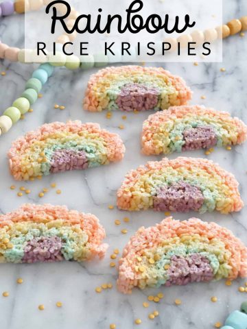 rainbow Rice Krispies